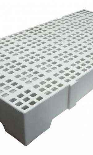 Estrado de Plástico Gradeado Estrado de Plástico Gradeado
