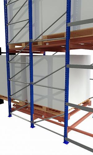 porta pallet push back porta pallet push back