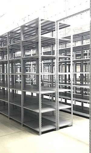 Prateleira reforçada industrial Prateleira reforçada industrial